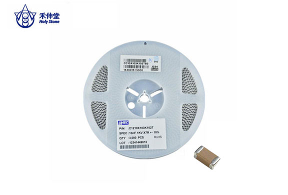 HEC/禾伸堂C1808N220K502TEX 1808 220/22pF 5000V 10% NPO陶瓷貼片電容 高壓貼片電容參數(shù)解析